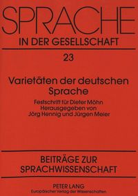 Produktbild: Variet&auml;ten der deutschen Sprache