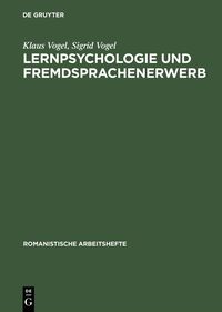 Produktbild: Lernpsychologie und Fremdsprachenerwerb