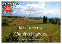 Produktbild: Jakobsweg - Camino Frances (Tischkalender 2027 DIN A5 quer), CALVENDO Monatskalender