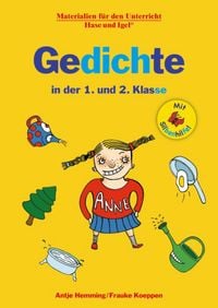 Produktbild: Gedichte in der 1. und 2. Klasse / Silbenhilfe