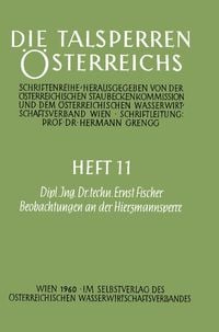 Produktbild: Beobachtungen an der Hirzmannsperre