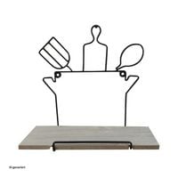 Produktbild: HTI-Living Wandboard Kochtopf Viola Wandboard Kochtopf Viola