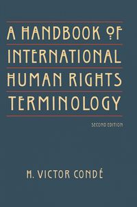 Produktbild: Handbook of International Human Rights Terminology