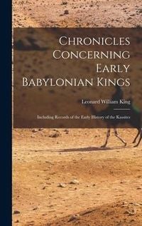 Produktbild: Chronicles Concerning Early Babylonian Kings