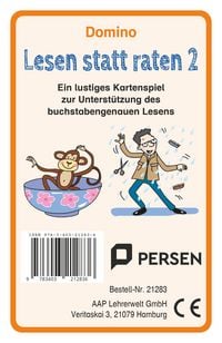 Produktbild: Domino: Lesen statt raten 2