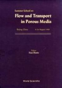Produktbild: Flow and Transport in Porous Media - Proceedings of the Summer School