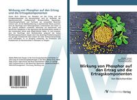Produktbild: Wirkung von Phosphor auf den Ertrag und die Ertragskomponenten