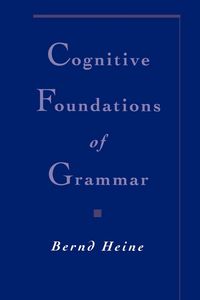Produktbild: Cognitive Foundations of Grammar