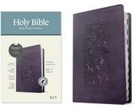 Produktbild: KJV Thinline Reference Bible, Filament Enabled (Leatherlike, Floral Frame Purple, Indexed, Red Letter)