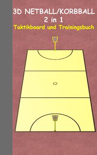 Produktbild: 3D Netball/Korbball 2 in 1 Taktikboard und Trainingsbuch