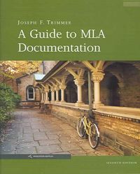 Produktbild: A Guide to MLA Documentation