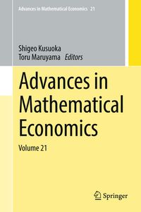 Produktbild: Advances in Mathematical Economics