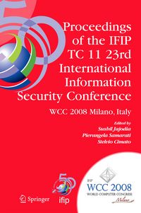 Produktbild: Proceedings of the IFIP TC 11 23rd International Information Security Conference