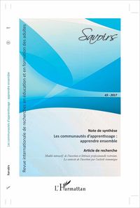 Produktbild: Les communaut&eacute;s d'apprentissage : apprendre ensemble