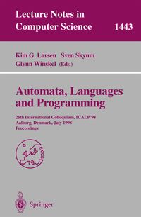 Produktbild: Automata, Languages and Programming