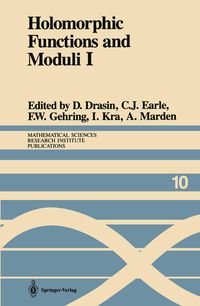 Produktbild: Holomorphic Functions and Moduli I