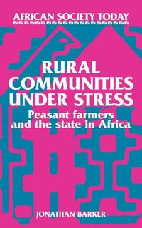Produktbild: Rural Communities Under Stress