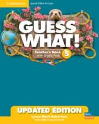 Produktbild: Guess What! Level 5 Teacher's Book with Digital Pack Special Edition for Spain Updated