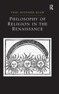 Produktbild: Philosophy of Religion in the Renaissance