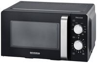 Produktbild: Severin 7781 Mikrowelle Schwarz 700W Timerfunktion, Grillfunktion