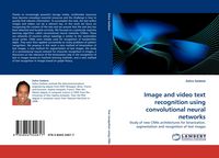 Produktbild: Image and video text recognition using convolutional neural networks