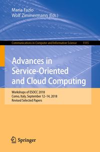 Produktbild: Advances in Service-Oriented and Cloud Computing