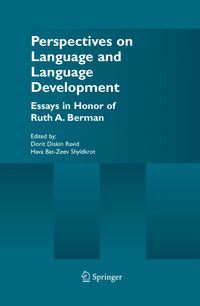 Produktbild: Perspectives on Language and Language Development