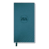 Produktbild Taschenkalender  A6 slim Soft petrol 2026