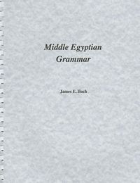 Produktbild: Middle Egyptian Grammar
