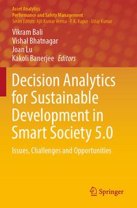 Produktbild: Decision Analytics for Sustainable Development in Smart Society 5.0