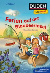 Produktbild: Duden Leseprofi &ndash; Ferien auf der Blaubeerinsel, 1. Klasse