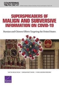 Produktbild: Superspreaders of Malign and Subversive Information on Covid-19