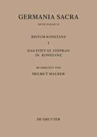 Produktbild: Die Bist&uuml;mer der Kirchenprovinz Mainz. Das Bistum Konstanz I. Das Stift St. Stephan in Konstanz
