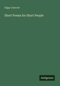 Produktbild: Short Poems for Short People