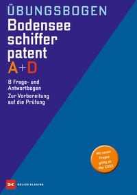 Produktbild: Übungsbogen Bodensee-Schifferpatent A + D