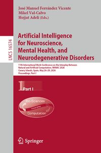 Produktbild: Artificial Intelligence for Neuroscience, Mental Health, and Neurodegenerative Disorders