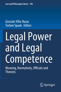 Produktbild: Legal Power and Legal Competence