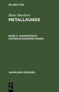 Produktbild: Ausgew&auml;hlte Untersuchungsmethoden