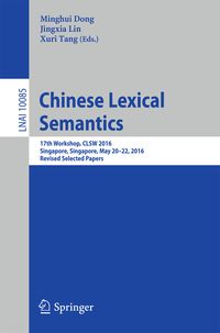 Produktbild: Chinese Lexical Semantics