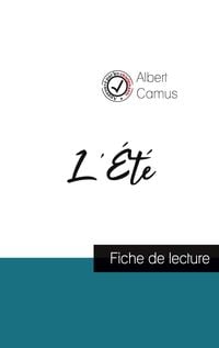 Produktbild: L'&Eacute;t&eacute; de Albert Camus (fiche de lecture et analyse compl&egrave;te de l'oeuvre)