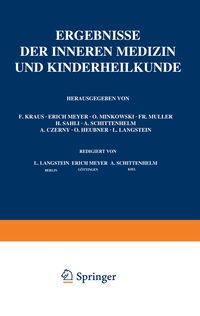 Produktbild: Ergebnisse der Inneren Medizin und Kinderheilkunde