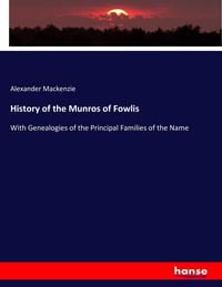 Produktbild: History of the Munros of Fowlis