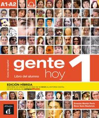 Produktbild: Martin Peris, E: Gente hoy 1 - Edicion hibrida - Libro del a