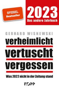 Produktbild: Verheimlicht - vertuscht - vergessen 2023