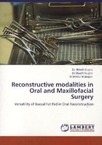 Produktbild: Gupta, D: Reconstructive modalities in Oral and Maxillofacia