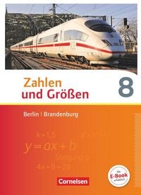 Produktbild: Zahlen und Gr&ouml;&szlig;en - Berlin und Brandenburg - 8. Schuljahr