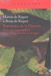 Produktbild: Reportajes de la historia