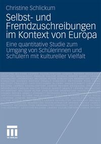 Produktbild: Selbst- und Fremdzuschreibungen im Kontext von Europa