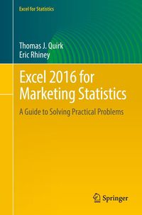 Produktbild: Excel 2016 for Marketing Statistics