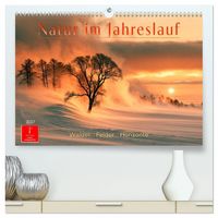 Produktbild: Natur im Jahreslauf - W&auml;lder. Felder. Horizonte. (hochwertiger Premium Wandkalender 2027 DIN A2 quer), Kunstdruck in Hochglanz